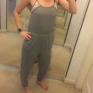 Gray Romper